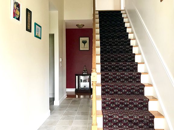 Tile foyer
