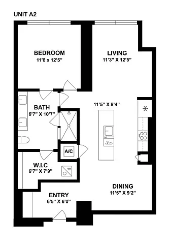 Floor plan A2