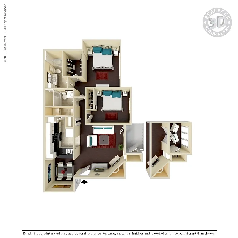 Floor plan B3