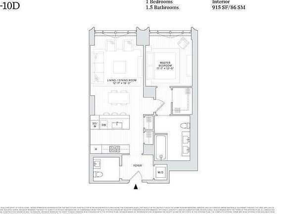 2nd image of 25 Park Row #7D