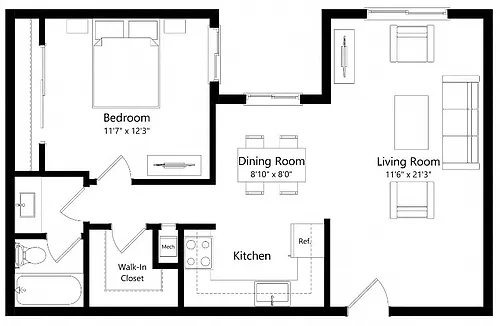 Floor plan A13-P