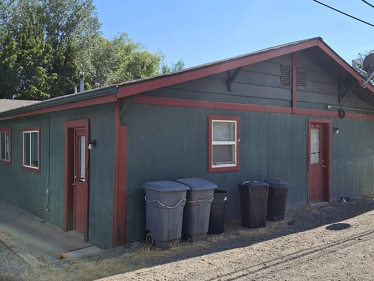 Back of property
