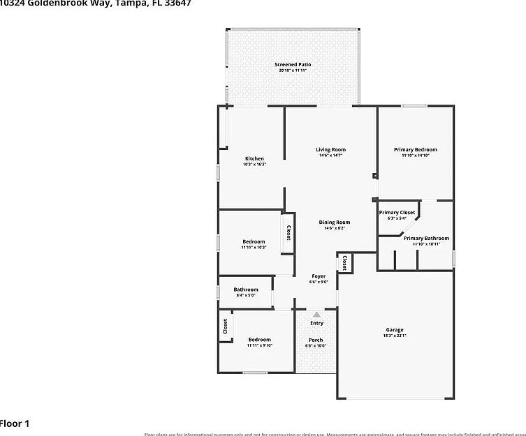 3 bed, 2.0 bath, 1330 sqft, $2,265 — Photo 2