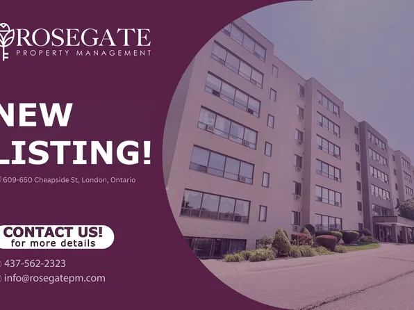 650 Cheapside St #609, London, ON N5Y 5J8