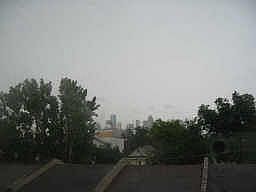 View of downtown from master bedroom