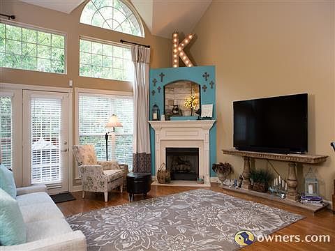 Living Room with soaring ceilings
