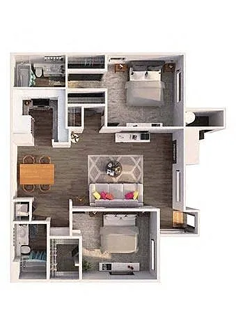 Floor plan Plan D