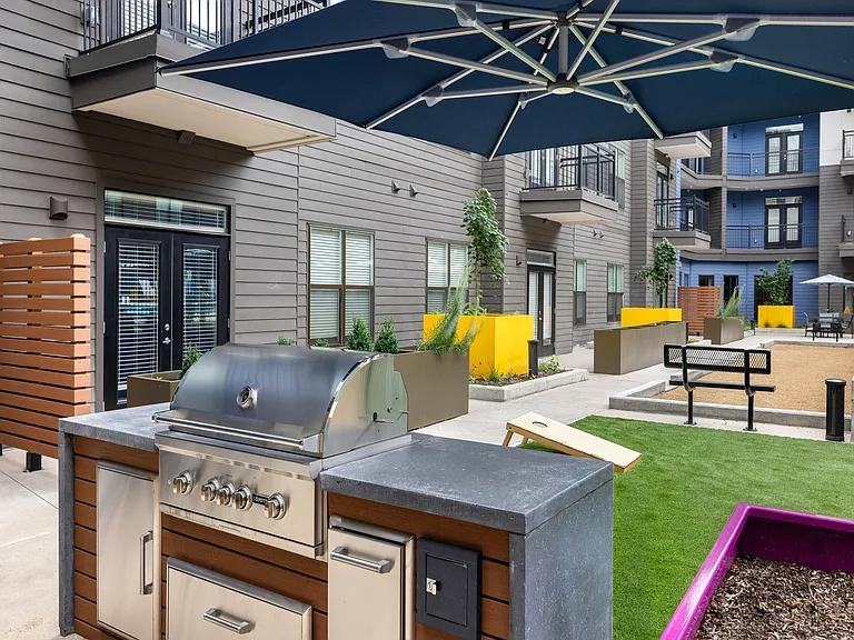 Barbecue area attached with Play Area