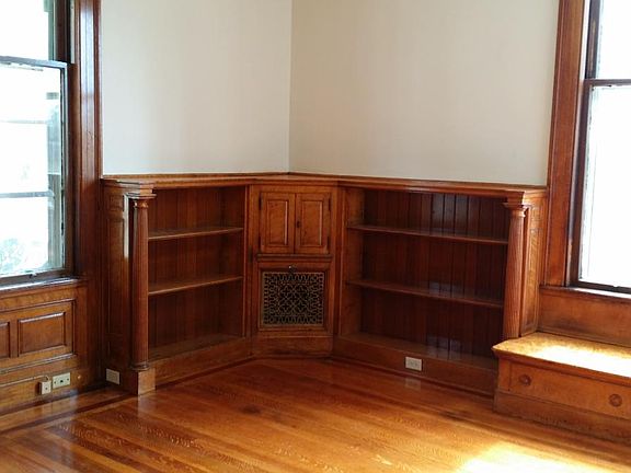Built-in bookcases