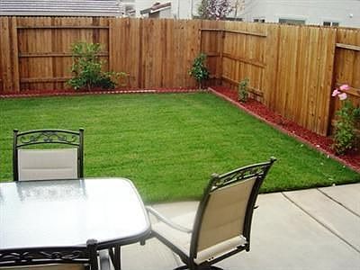LANDSCAPED BACKYARD
