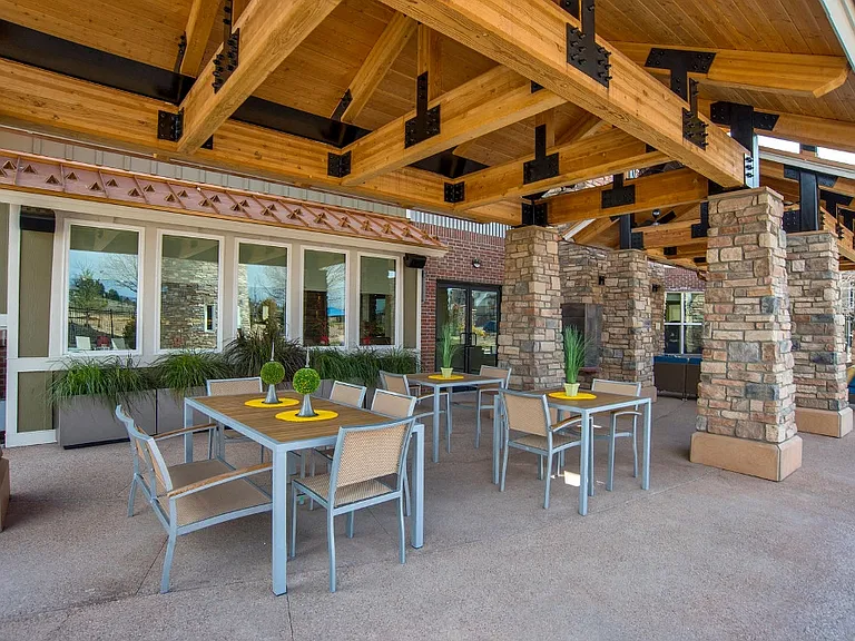 Resident Clubhouse Patio