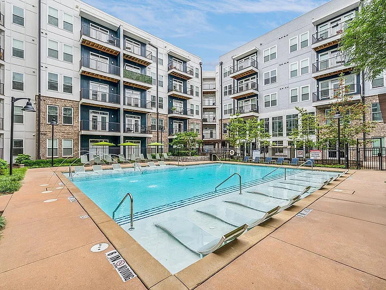 Relax and unwind by the community pool