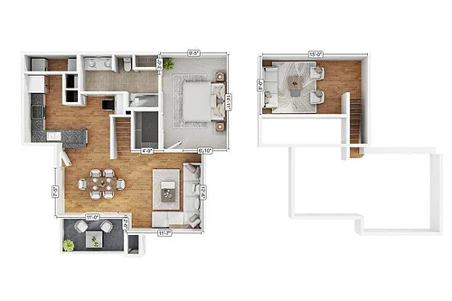 Floor plan 1C1