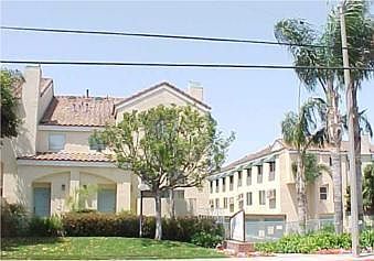 Front of Grand Tropez Townhomes