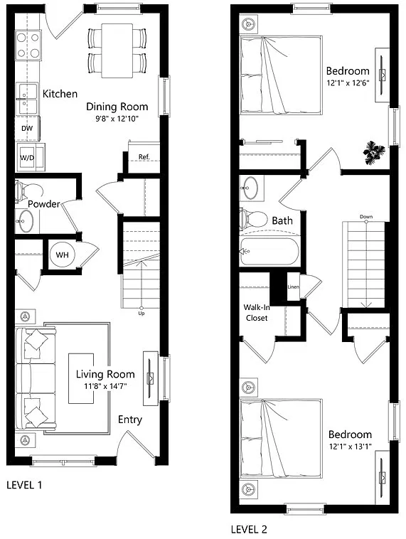 Floor plan Daisy Classic