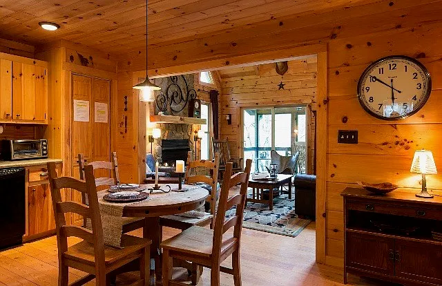 Kitchen. Great Room. Kitchen table can extend to seat 6.