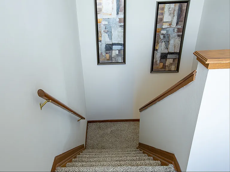 Staircase Stairs Two Bedroom Townhome