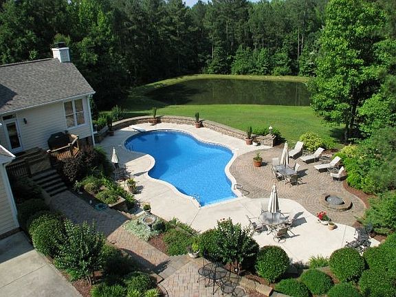 Pool and Stocked pond