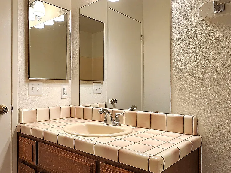 Hall Bathroom Sink and Counter