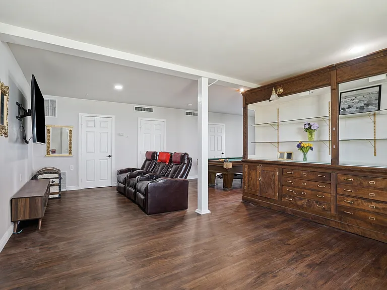 Media room. Pool table and billiards room and office #3