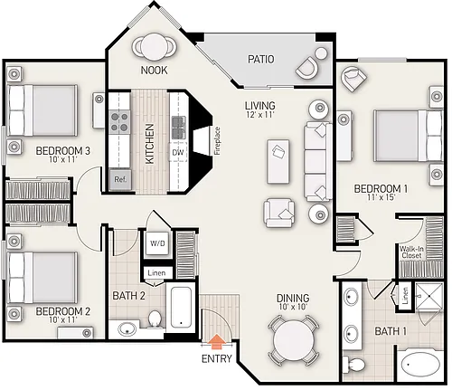 Floor plan Plan 13