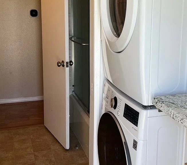 Laundry adjacent to Rear Bathroom