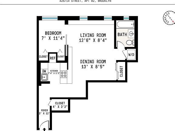 2nd image of 425 14th St APT B2