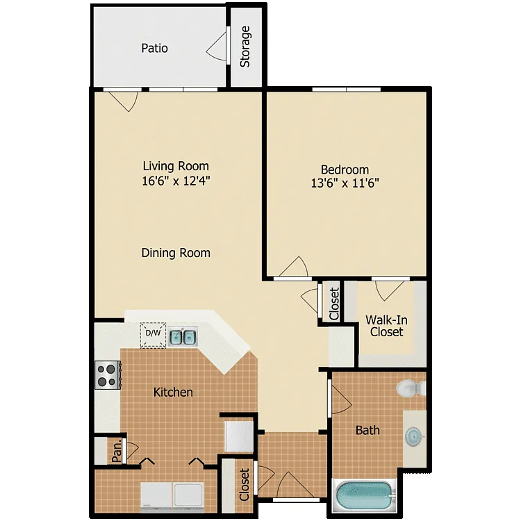 Floor plan Bennington