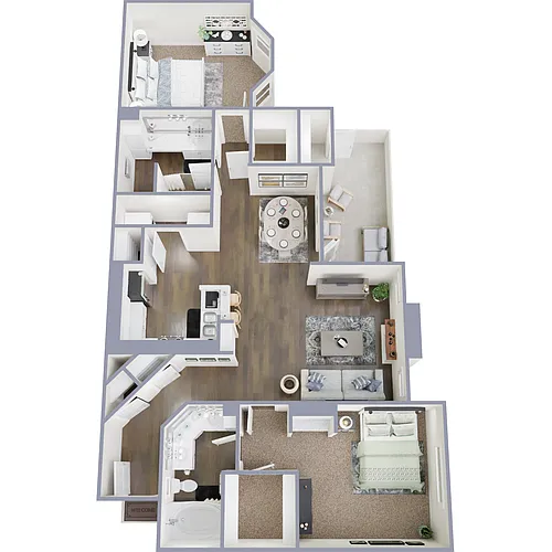 Floor plan 2X2