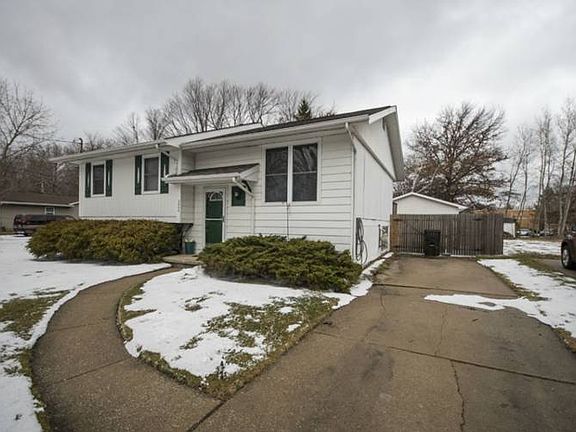 Home is situated in a quiet subdivision and offers a fully fenced in private backyard that will make you forget you even have neighbors close by.  Home has a concrete driveway and pathway to the front entrance. Also has a back entrance door that is convenient to enter from the garage.