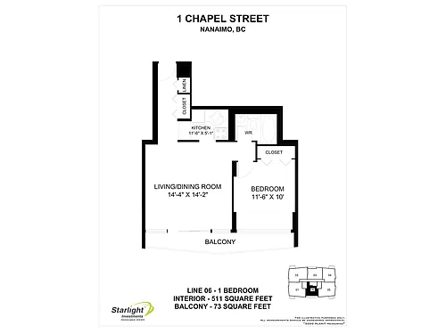 Floor plan 1406
