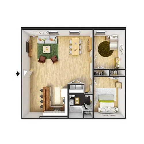 Floor plan The Bainbridge