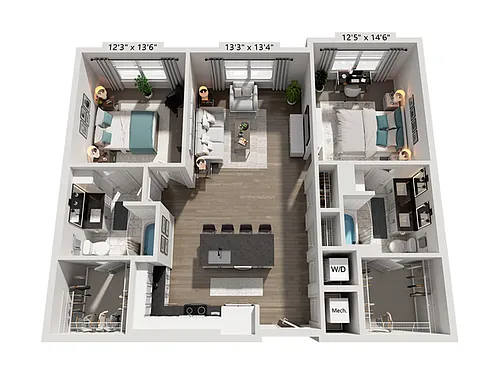 Floor plan B4