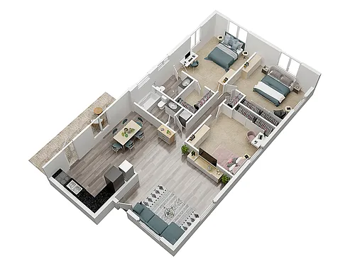 Floor plan Quartz