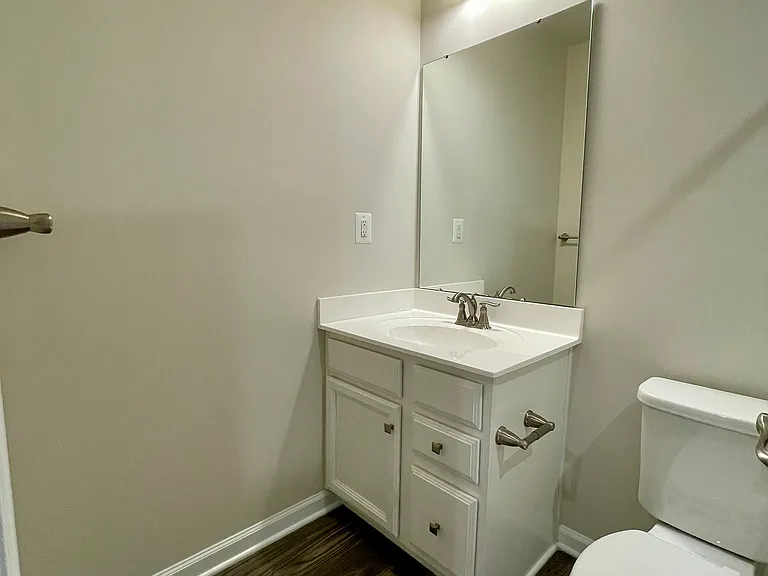 Plenty of storage in the vanity