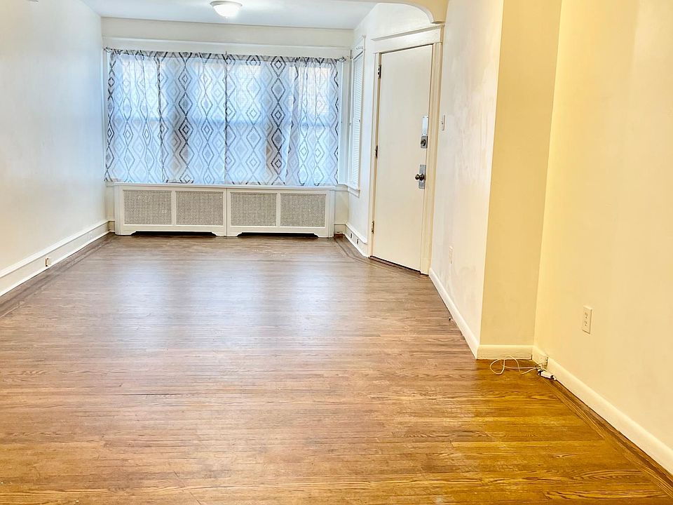 large living room looking out to front door