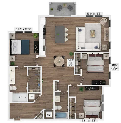 Floor plan Ixora