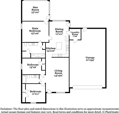 3 bed, 2.0 bath, 1510 sqft, $2,145 — Photo 2