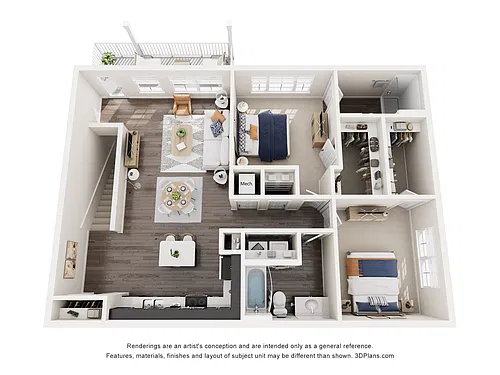 Floor plan The Banks