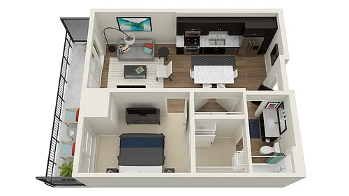 Floor plan Seventeen