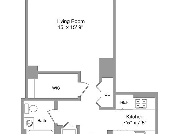 2nd image of 450 W 42nd St #Twenty9j