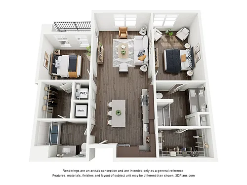 Floor plan B1-6