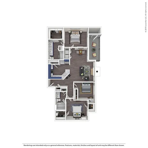 Floor plan C1