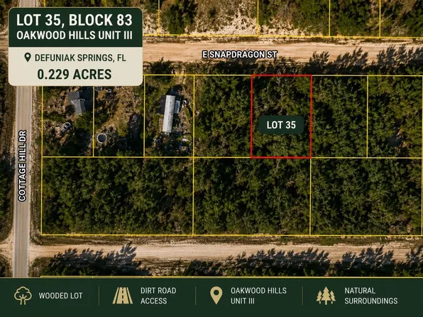 LOT 35 E Snapdragon St, Defuniak Springs, FL 32433