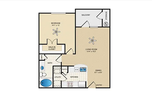 Floor plan A2