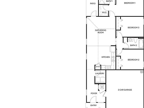 2nd image of 2828 BUCK CREEK Place