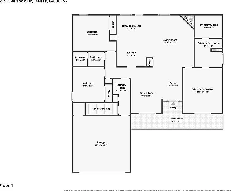 3 bed, 2.0 bath, 1626 sqft, $1,860 — Photo 3