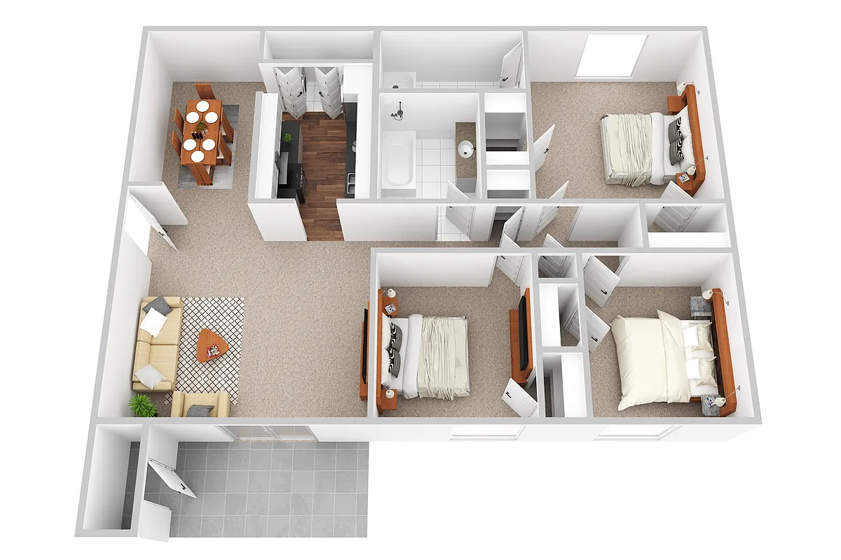 Floor plan The Riverbend