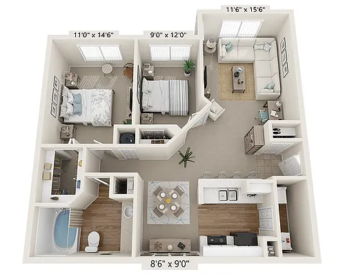 Floor plan Birch
