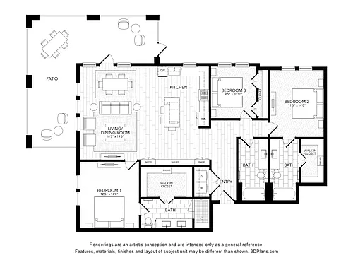 Floor plan C1